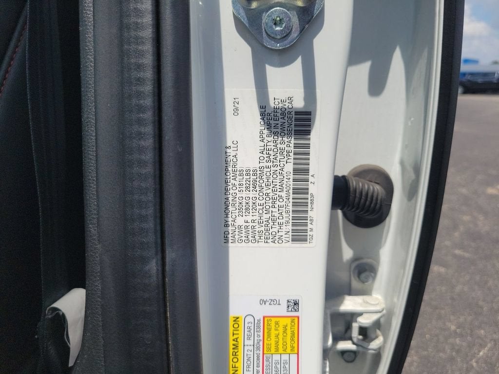 2021 Acura TLX Type S