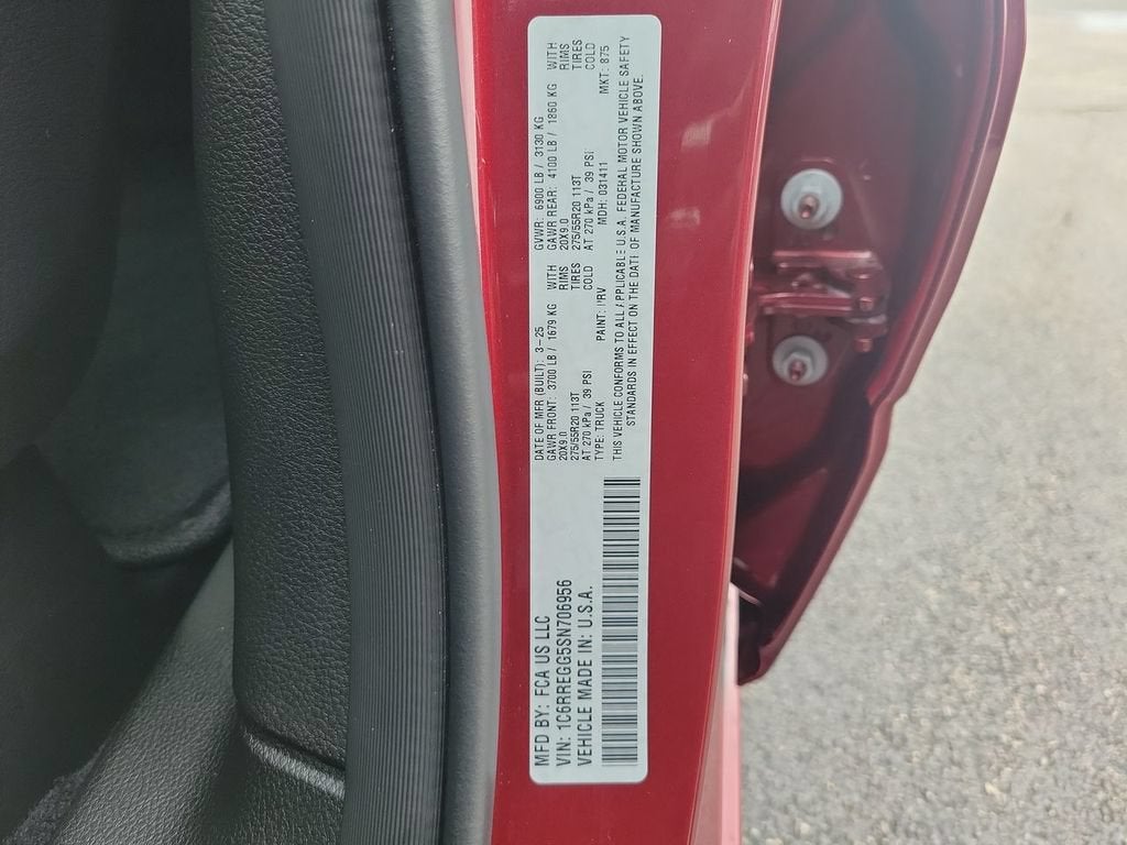 2025 RAM 1500 Tradesman Crew Cab 4x2 5'7" Box