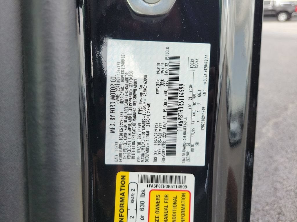 2024 Ford Mustang EcoBoost Premium Fastback