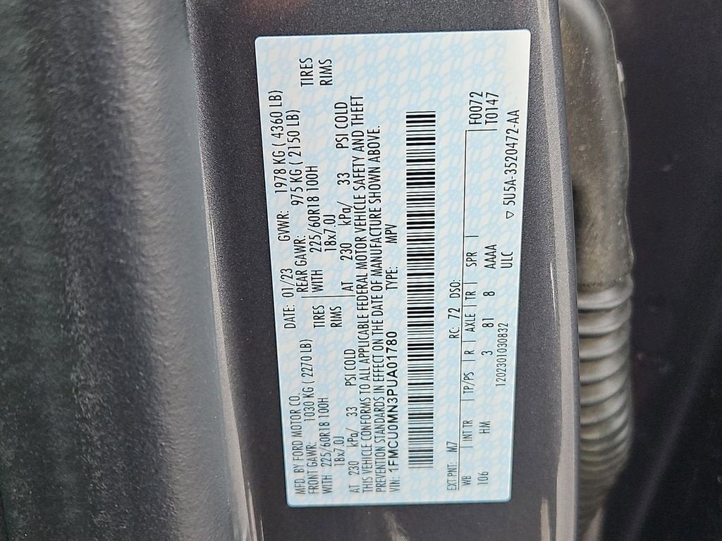 2023 Ford Escape ST-Line