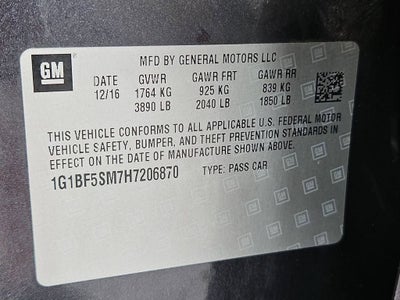 2017 Chevrolet Cruze Premier