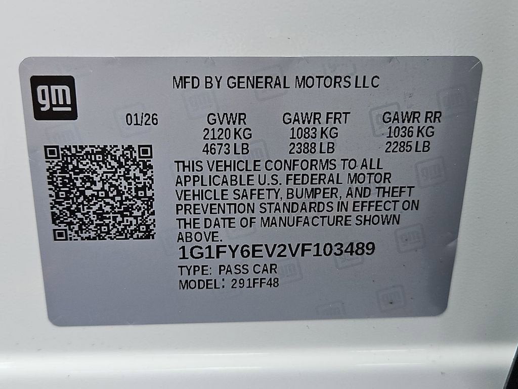 2027 Chevrolet Bolt LT