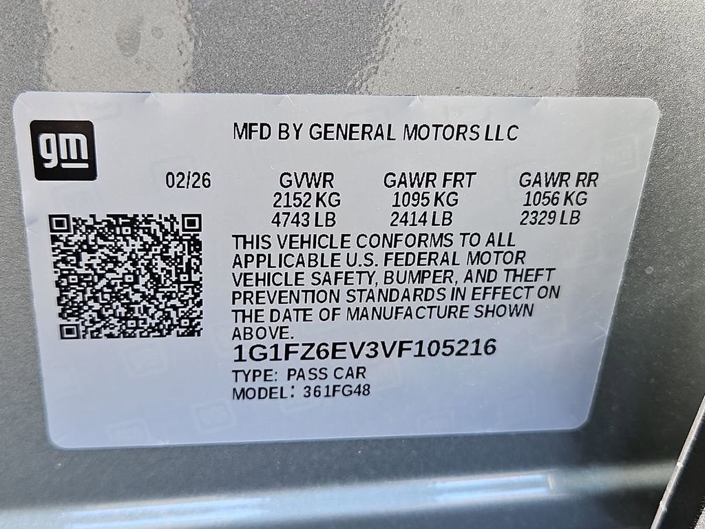 2027 Chevrolet Bolt RS