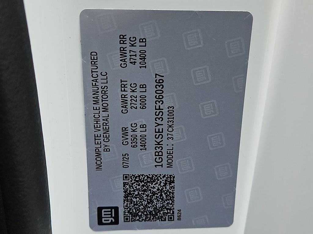 2025 Chevrolet Silverado 3500 HD Chassis Cab Work Truck