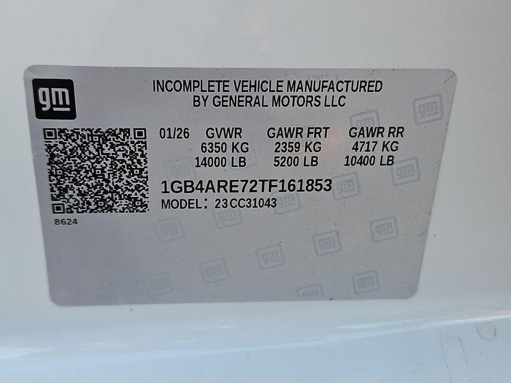 2026 Chevrolet Silverado 3500 HD Chassis Cab Work Truck