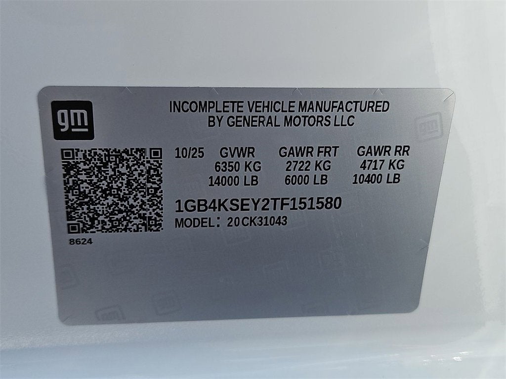 2026 Chevrolet Silverado 3500 HD Chassis Cab Work Truck