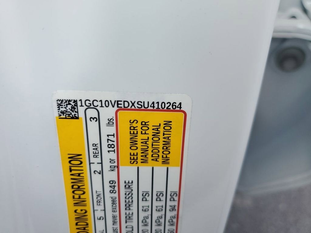 2025 Chevrolet Silverado EV Work Truck