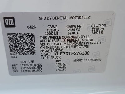 2026 Chevrolet Silverado 2500 HD WT