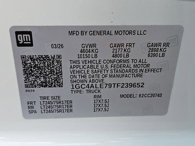 2026 Chevrolet Silverado 2500 HD WT