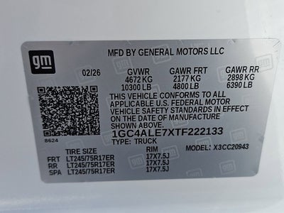 2026 Chevrolet Silverado 2500 HD WT