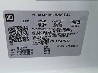 2026 Chevrolet Silverado 3500 HD WT