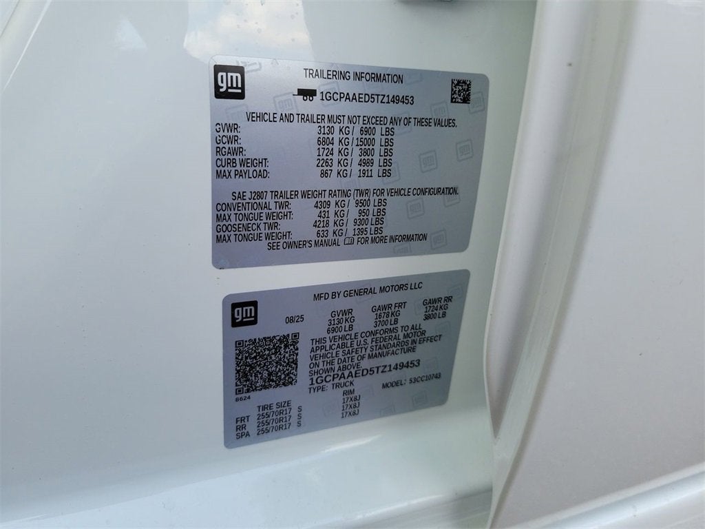 2026 Chevrolet Silverado 1500 WT