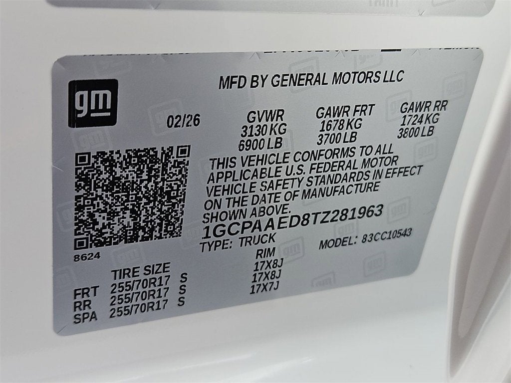 2026 Chevrolet Silverado 1500 WT