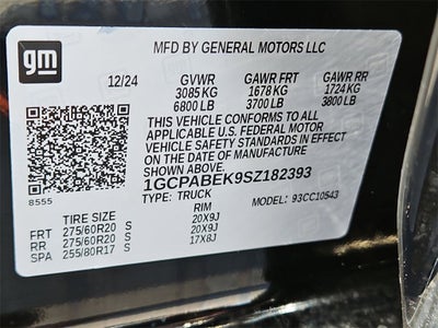 2025 Chevrolet Silverado 1500 Custom