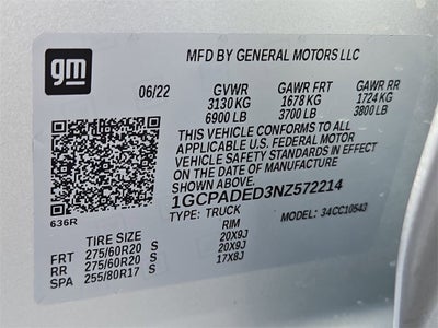 2022 Chevrolet Silverado 1500 RST