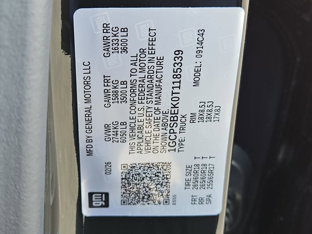 2026 Chevrolet Colorado WT