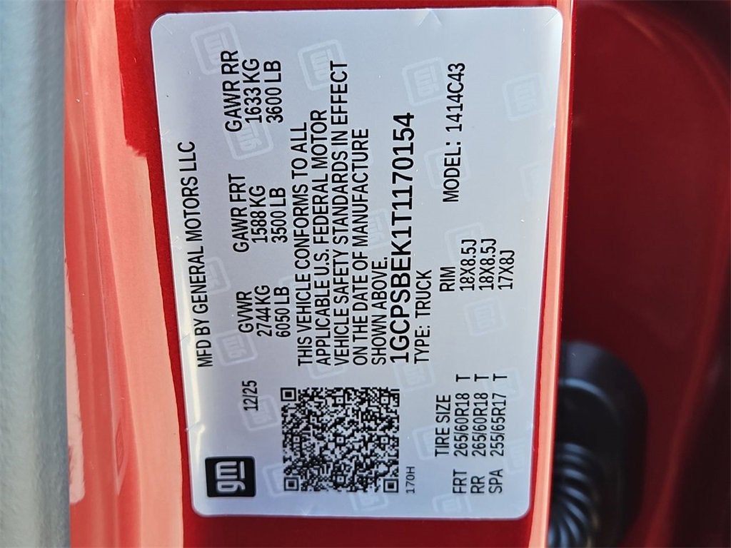 2026 Chevrolet Colorado WT