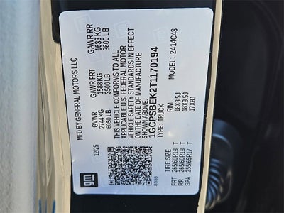 2026 Chevrolet Colorado WT