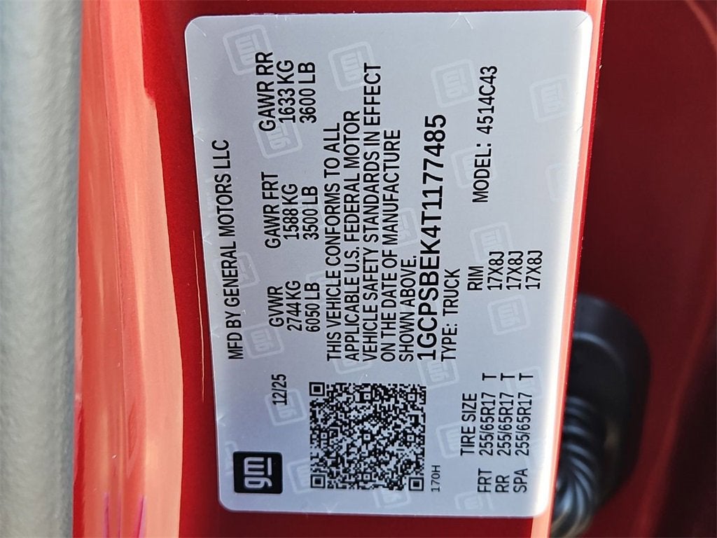 2026 Chevrolet Colorado WT