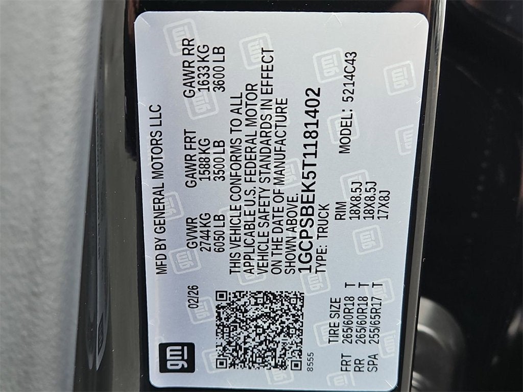 2026 Chevrolet Colorado WT