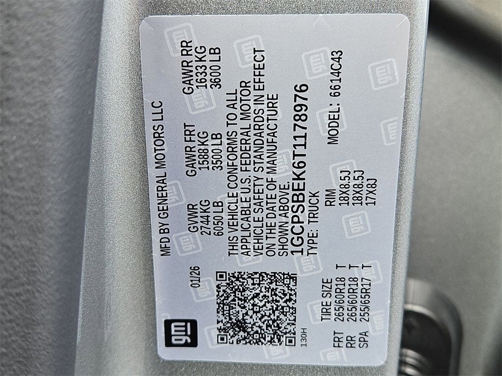 2026 Chevrolet Colorado WT