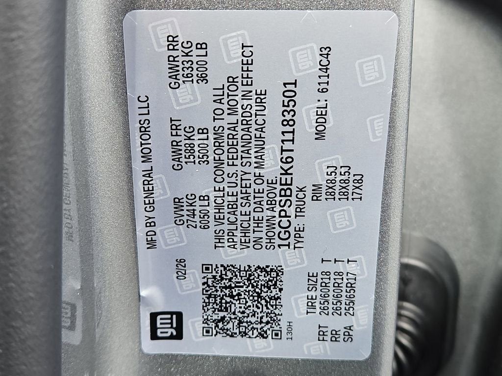 2026 Chevrolet Colorado WT