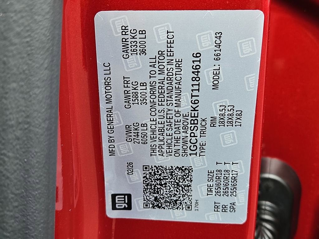 2026 Chevrolet Colorado WT