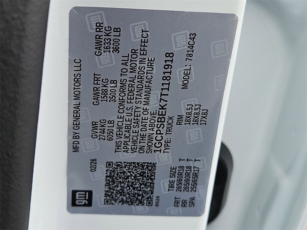 2026 Chevrolet Colorado WT