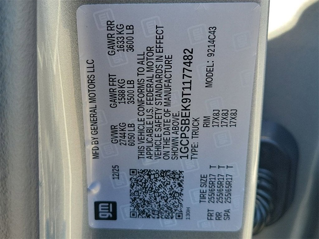 2026 Chevrolet Colorado WT