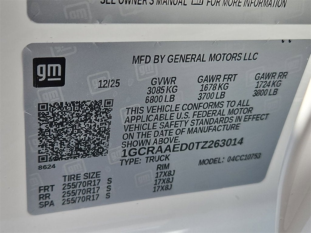 2026 Chevrolet Silverado 1500 WT