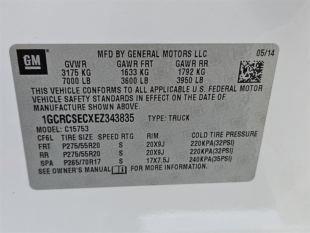 2014 Chevrolet Silverado 1500 LTZ