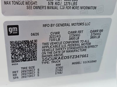 2026 Chevrolet Silverado 1500 WT