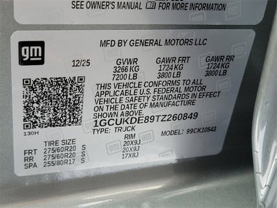 2026 Chevrolet Silverado 1500 LT