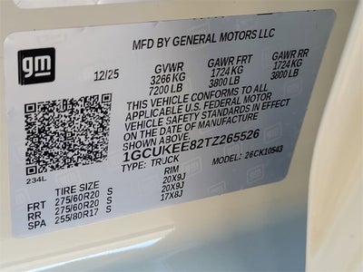 2026 Chevrolet Silverado 1500 RST