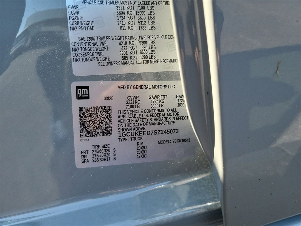 2025 Chevrolet Silverado 1500 RST