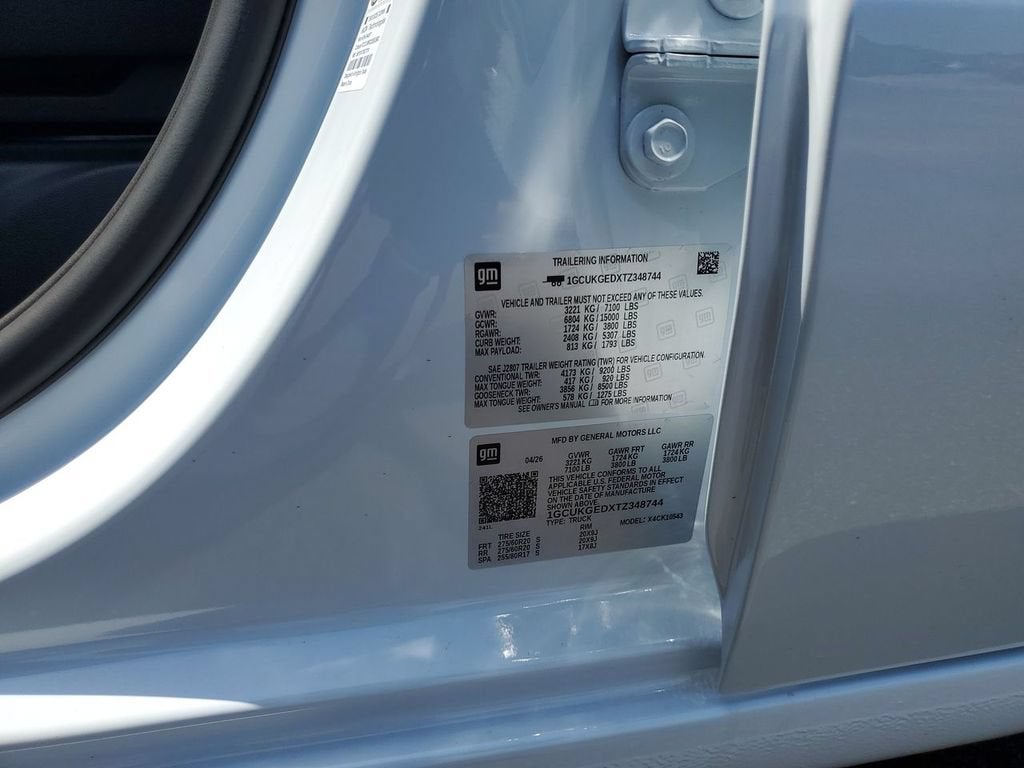 2026 Chevrolet Silverado 1500 LTZ