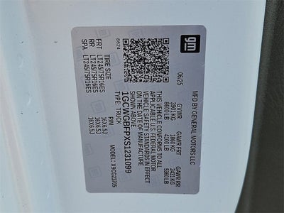 2025 Chevrolet Express Cargo 2500 WT