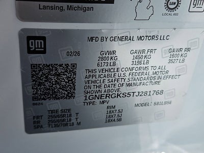 2026 Chevrolet Traverse LT