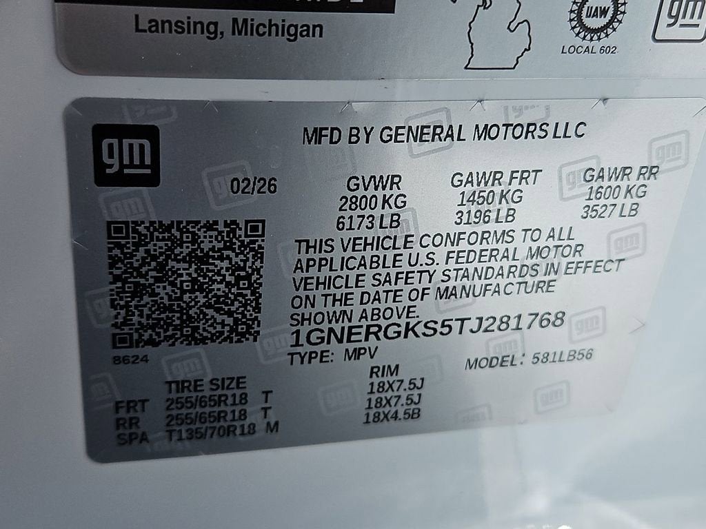 2026 Chevrolet Traverse LT