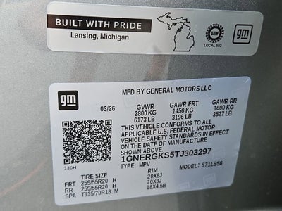 2026 Chevrolet Traverse LT