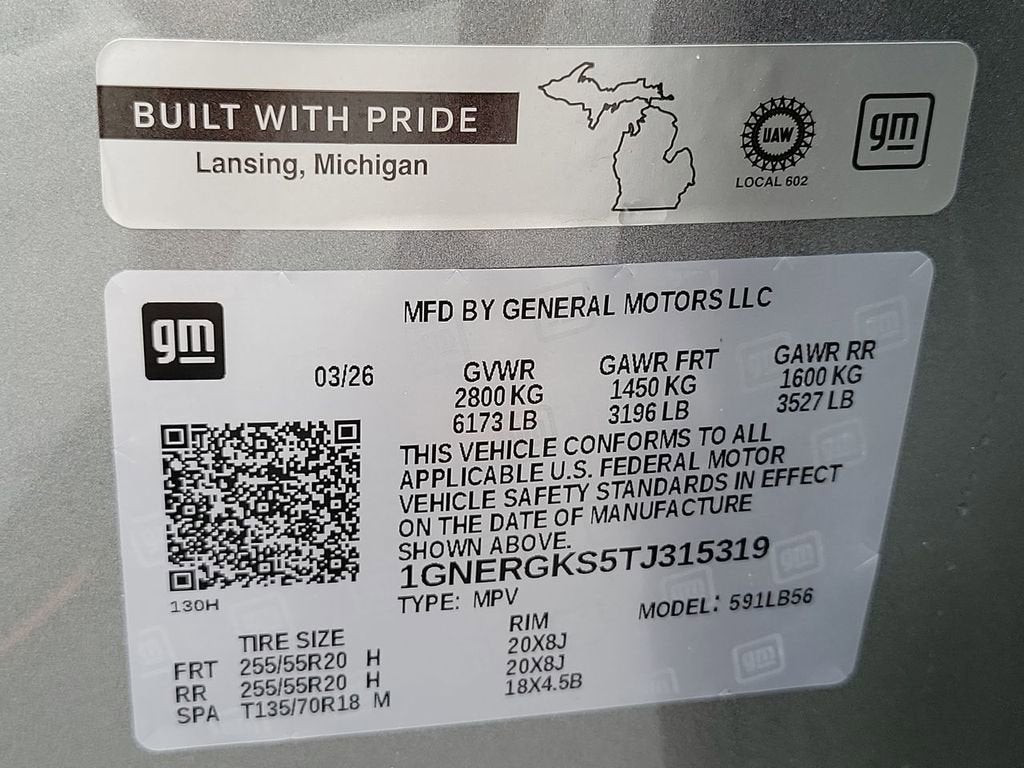 2026 Chevrolet Traverse LT