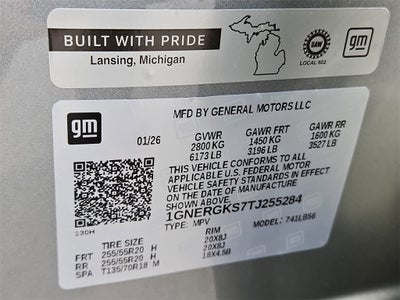 2026 Chevrolet Traverse LT