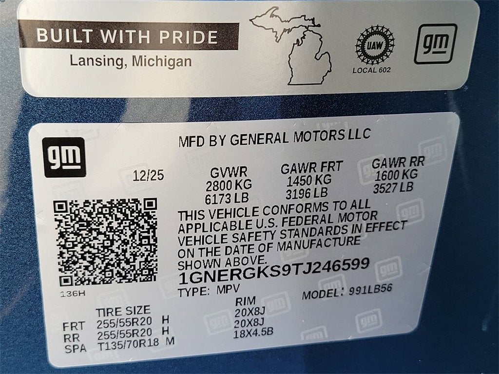 2026 Chevrolet Traverse LT