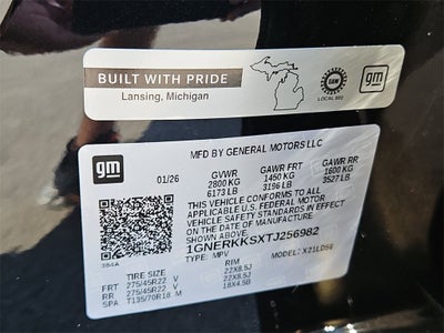 2026 Chevrolet Traverse High Country