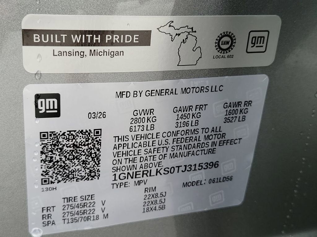 2026 Chevrolet Traverse RS