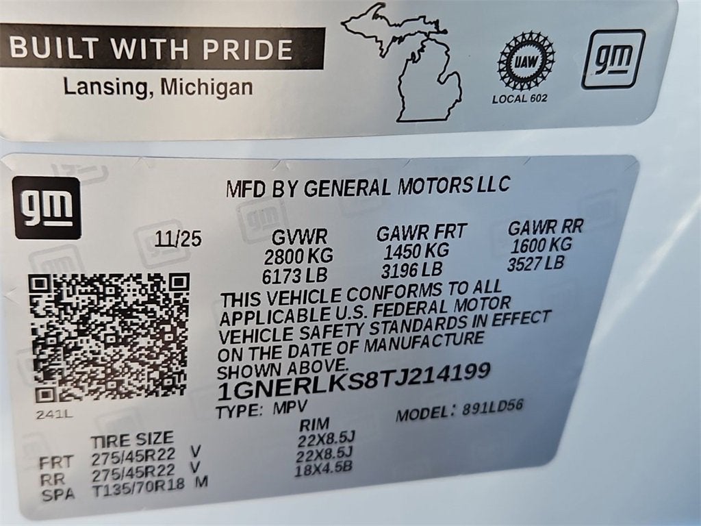 2026 Chevrolet Traverse RS