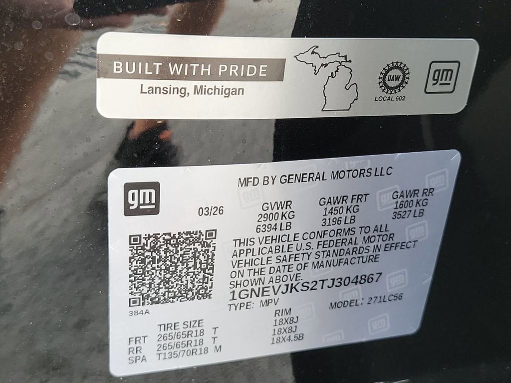 2026 Chevrolet Traverse Z71