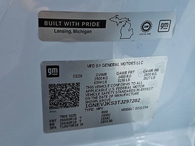 2026 Chevrolet Traverse Z71