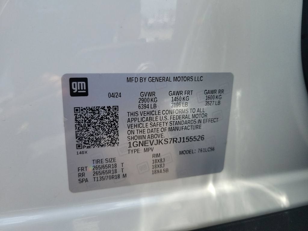 2024 Chevrolet Traverse Z71