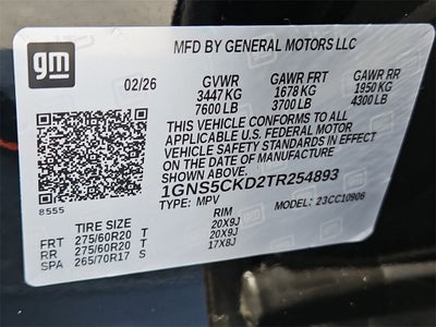 2026 Chevrolet Suburban LT